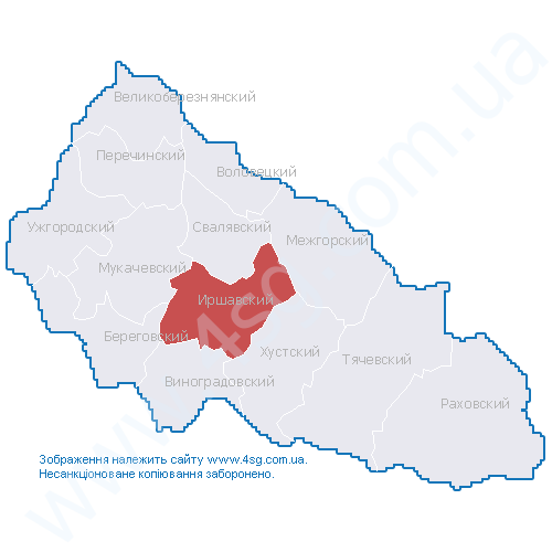 Иршавский Район Карта